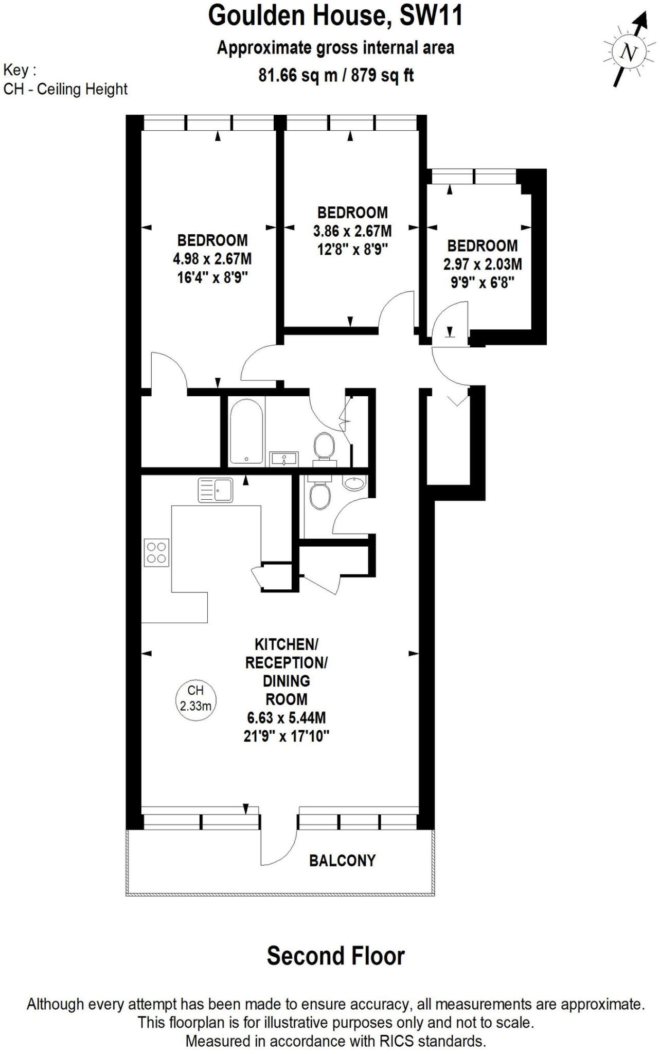 Bullen Street, Battersea, SW11 floorplan