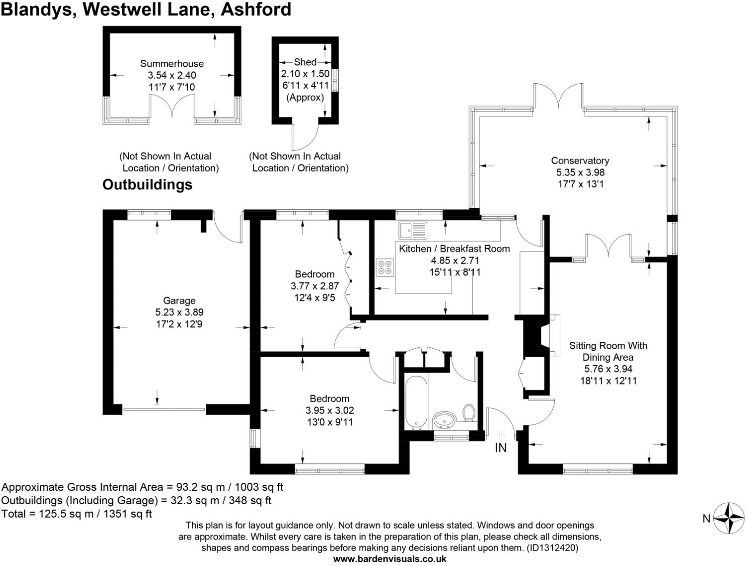 Westwell Lane, Ashford, Kent, TN26 floorplan