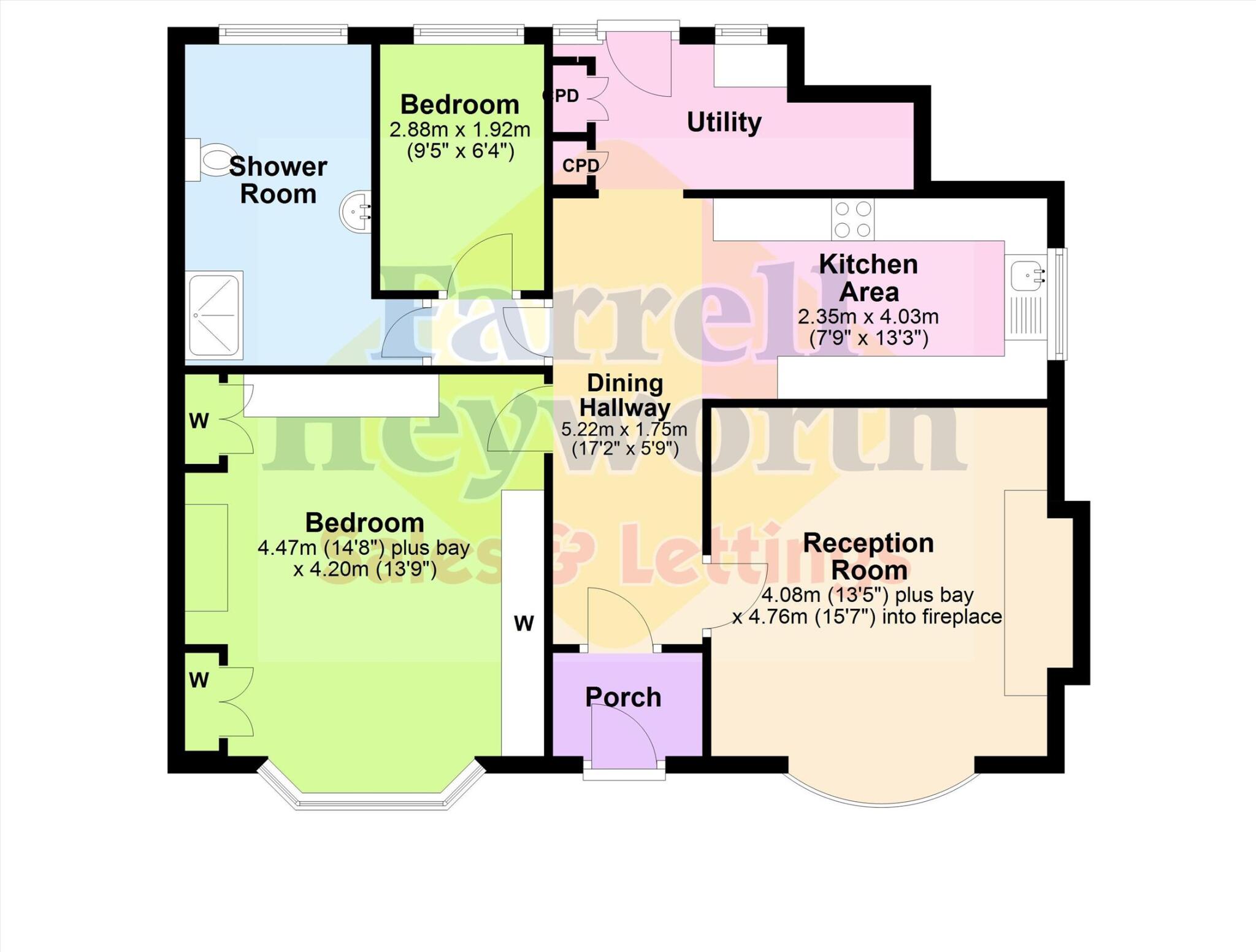 St. Stephens Avenue, Blackpool floorplan