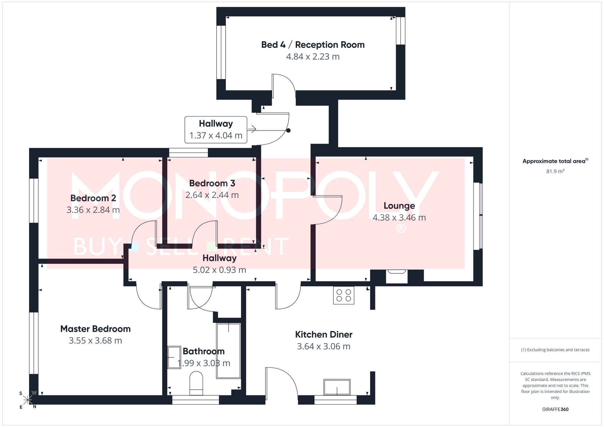Clawddnewydd, Ruthin, LL15 floorplan