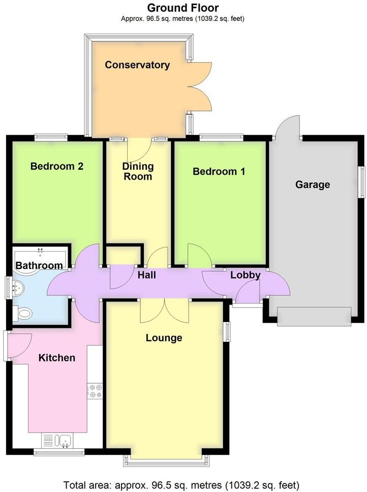 Fairfax Close, Boston, PE21 floorplan