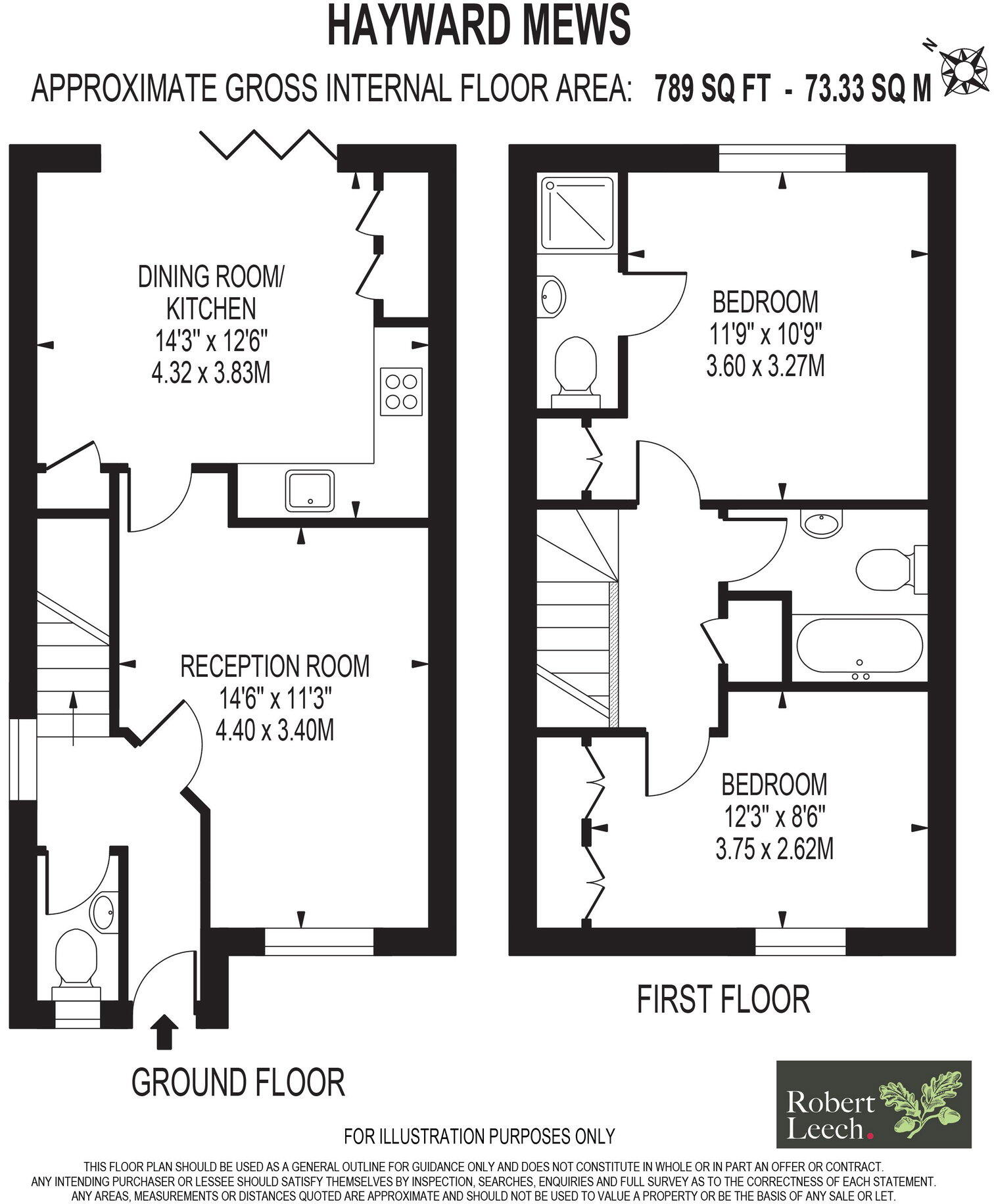 Hayward Mews, Lingfield, RH7 6GT floorplan