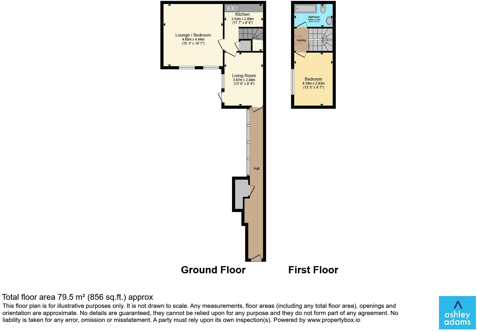 Bramble Street, Derby floorplan