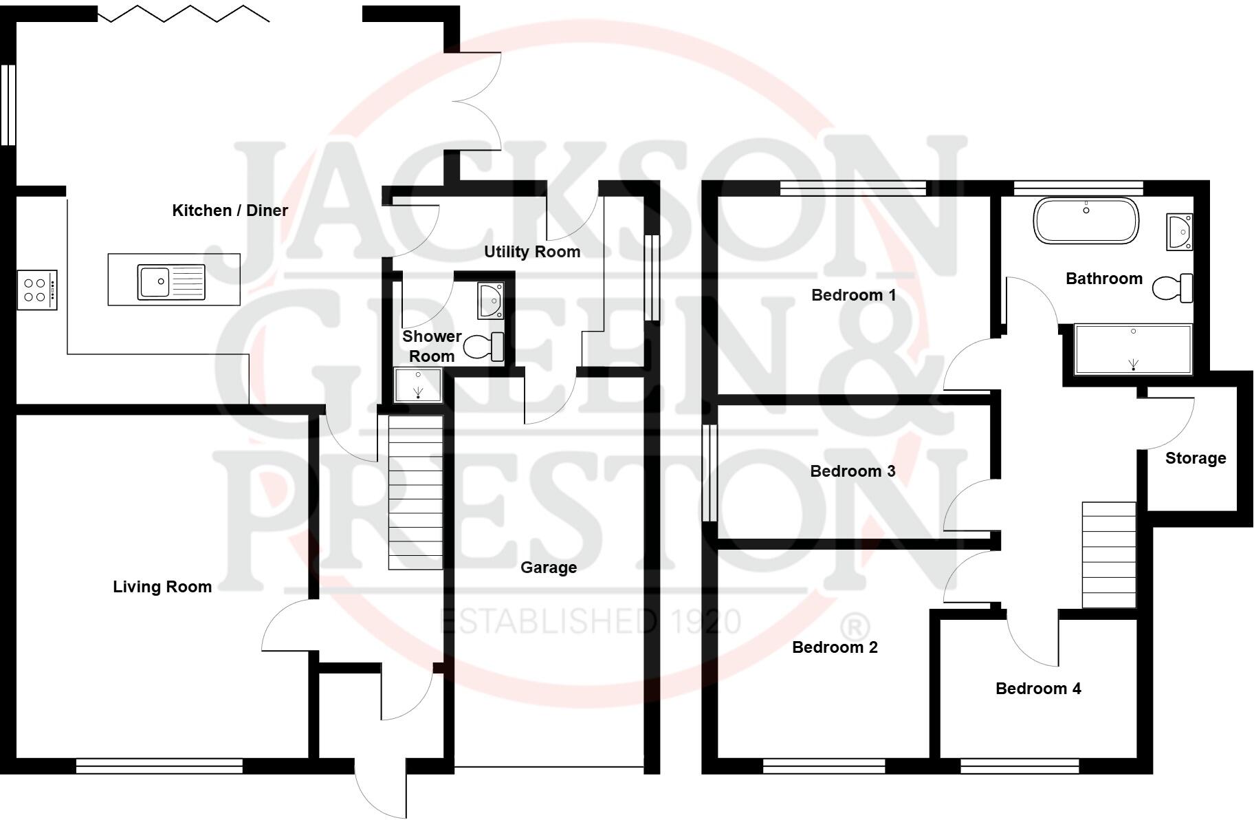 Barton Street, Laceby, Grimsby, Lincolnshire, DN37 floorplan