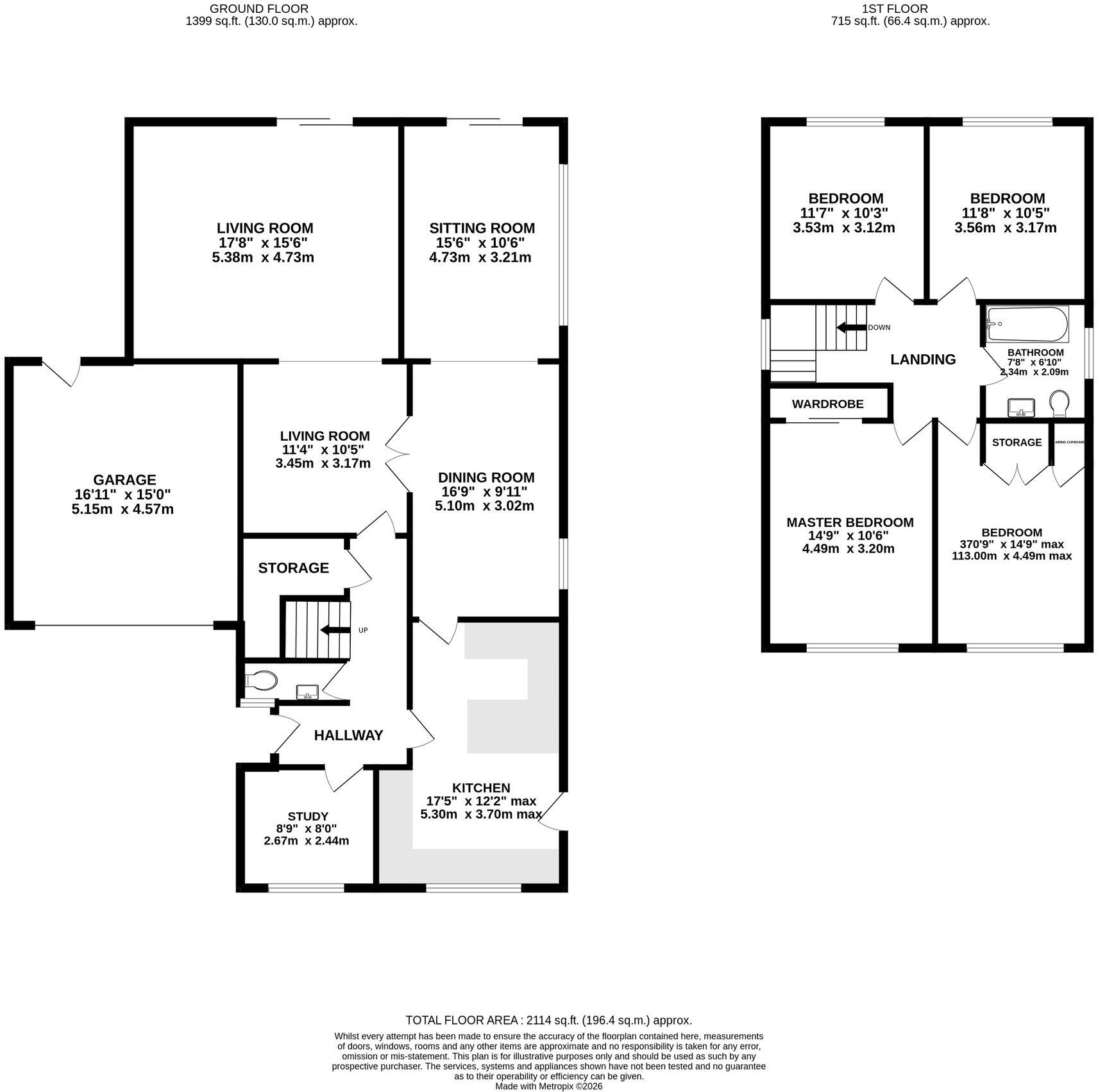 5 Dorset Avenue floorplan
