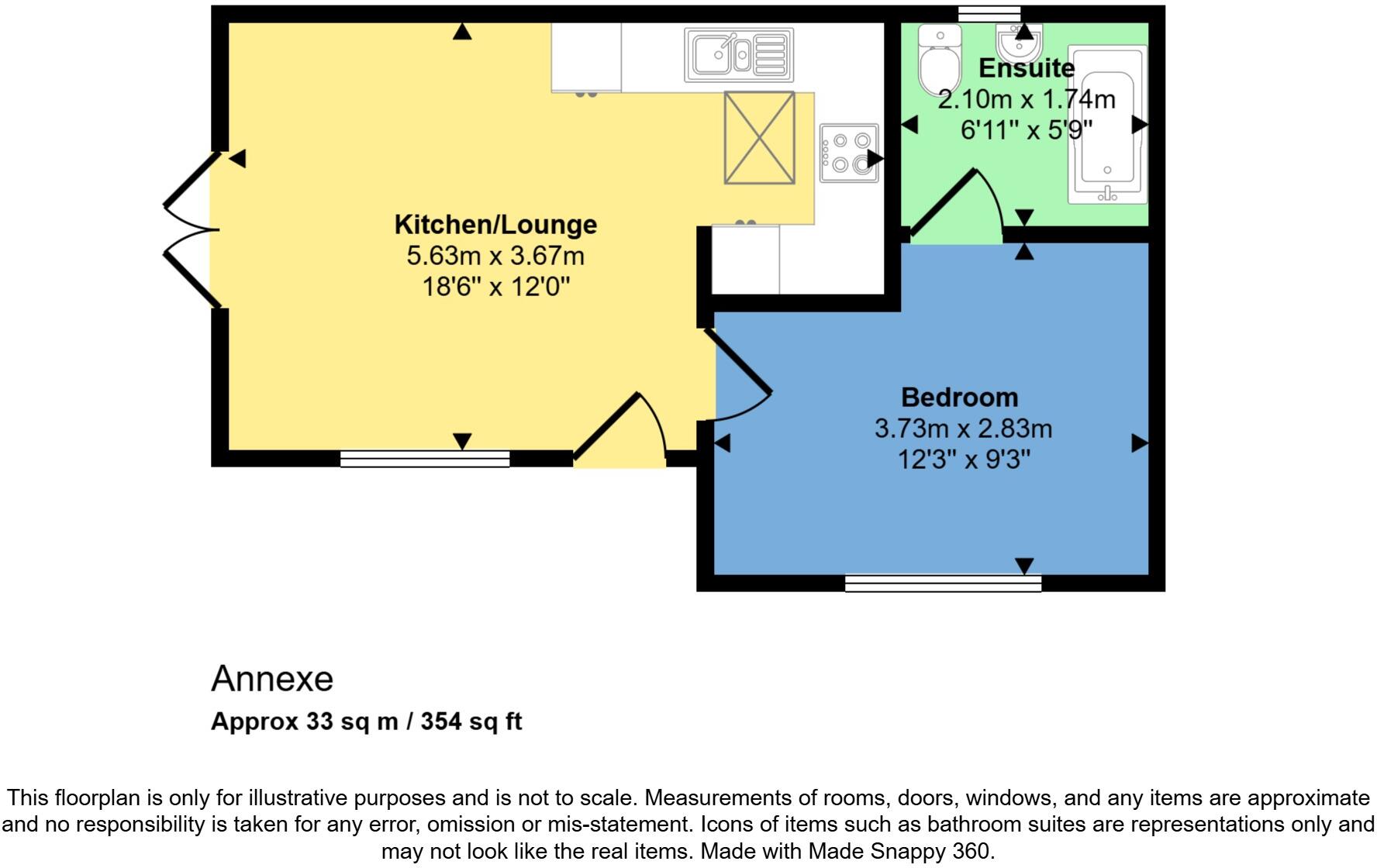 Launcells, Bude, EX23 floorplan