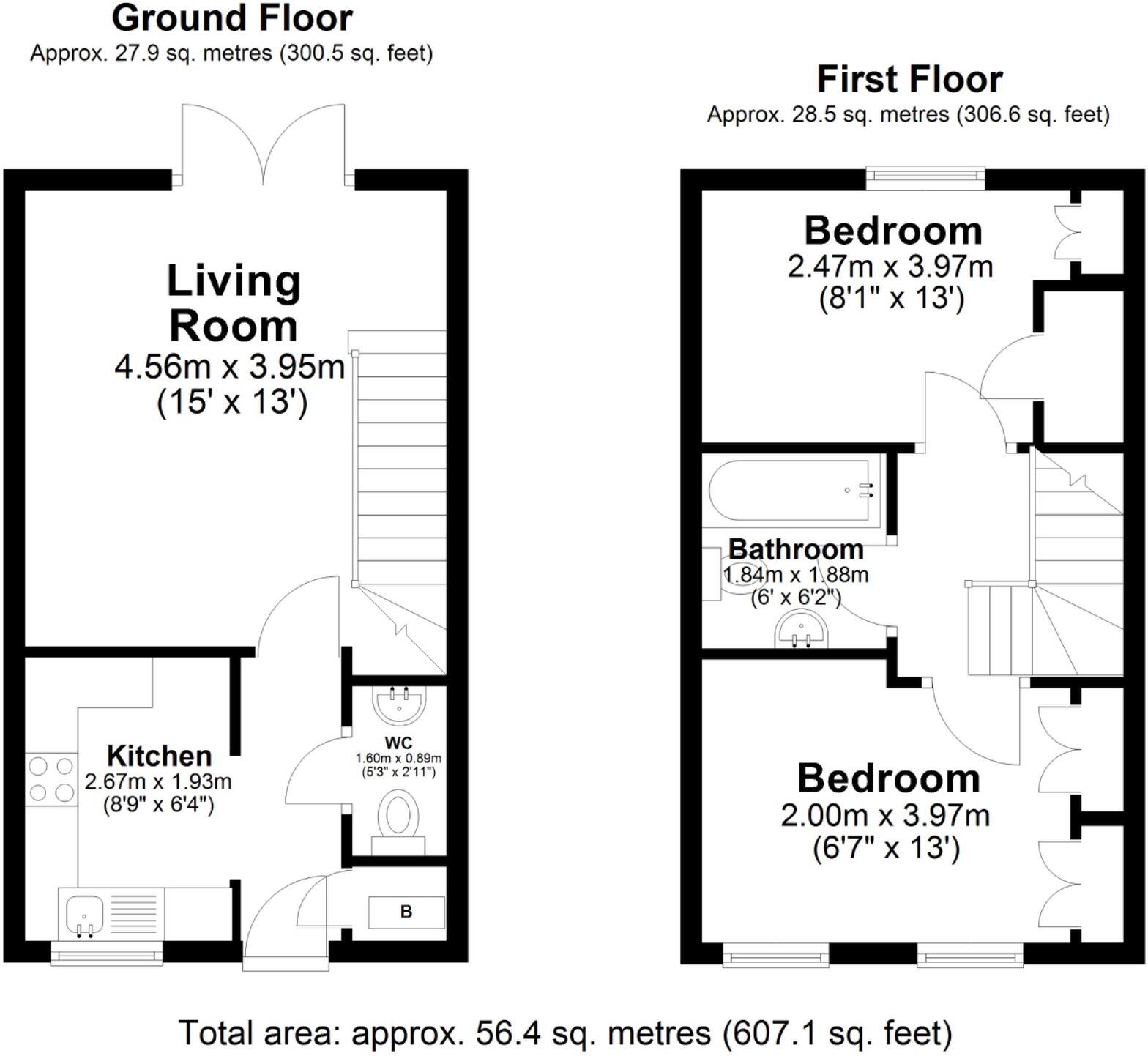Taunton Way, Retford, Nottinghamshire, DN22 floorplan