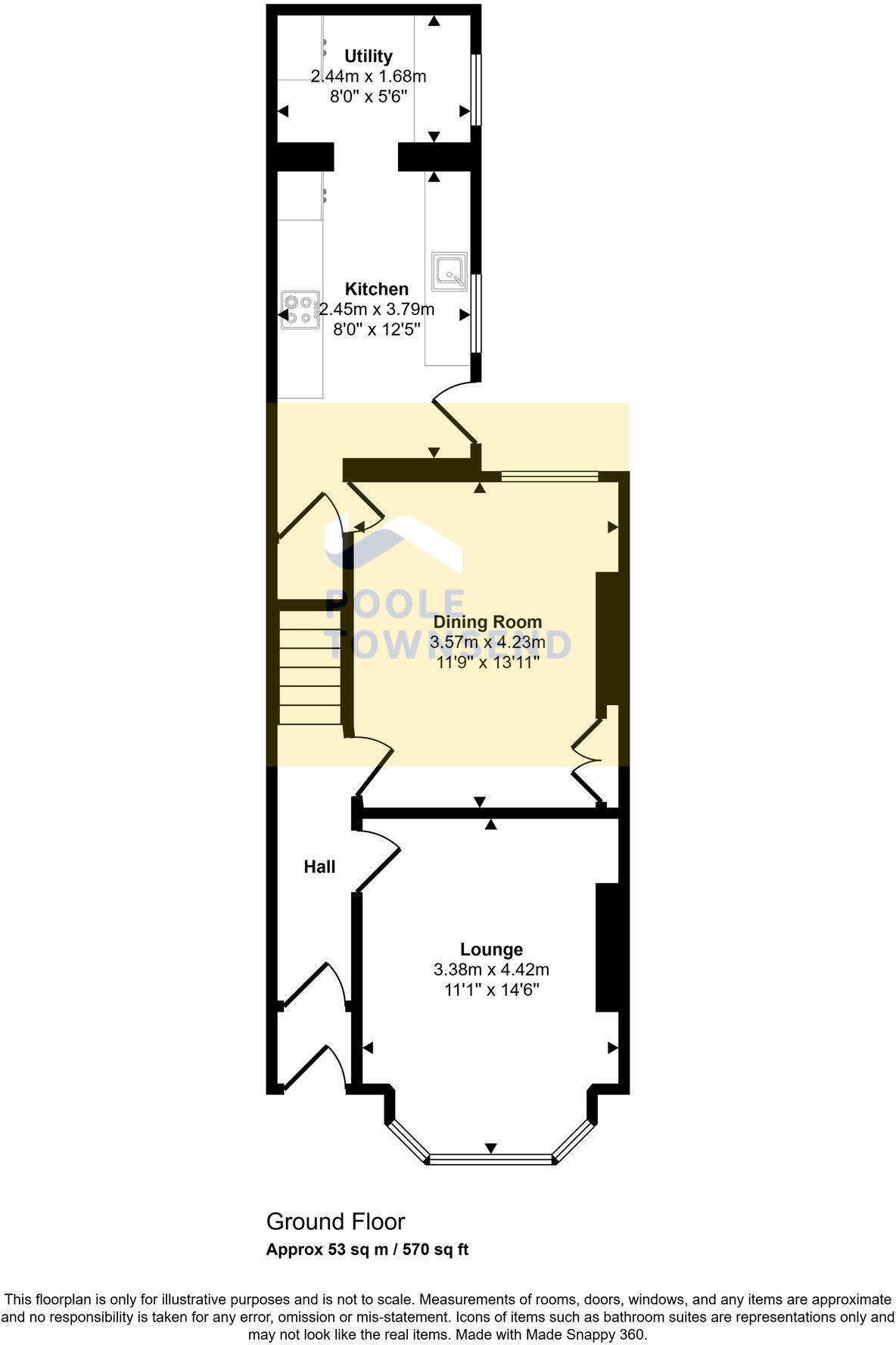 Clarence Street, Ulverston floorplan