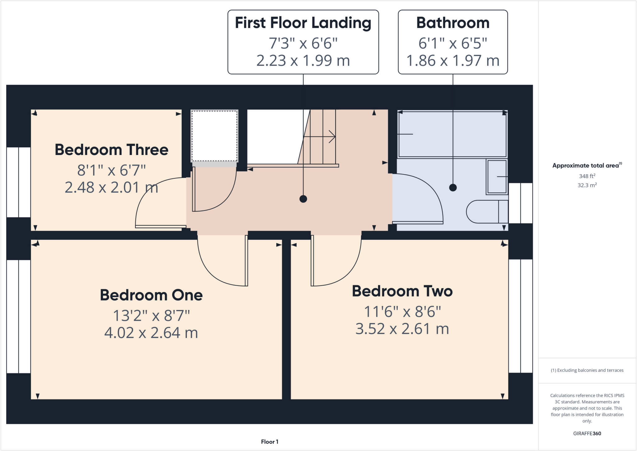 Comfrey Close, Littleover floorplan