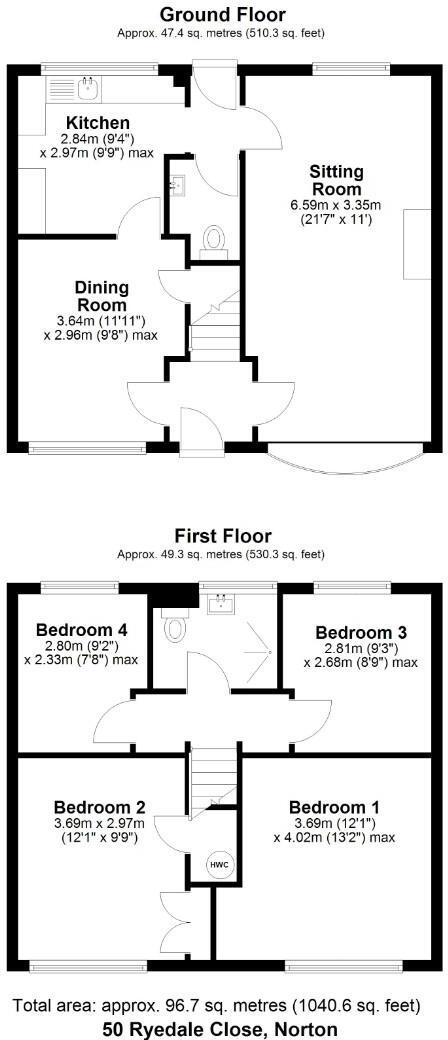 Ryedale Close, Norton, Malton floorplan