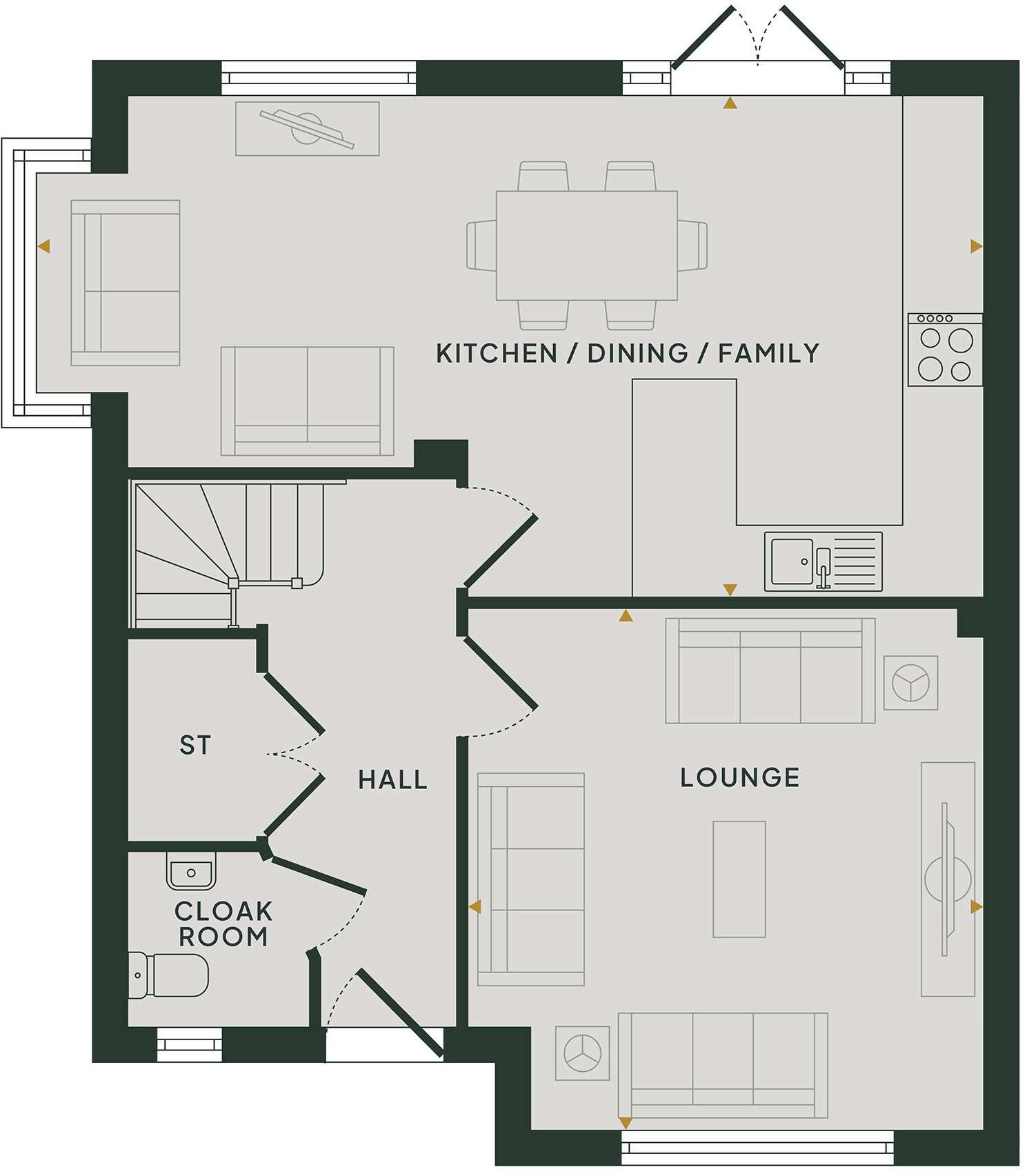 Hollycroft Grange
Normandy Way

Hinckley
LE10 3FG floorplan