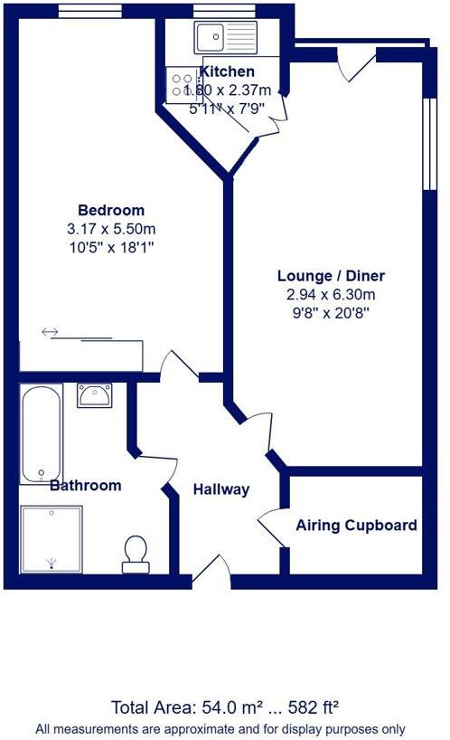Wortley Road, Highcliffe on Sea floorplan