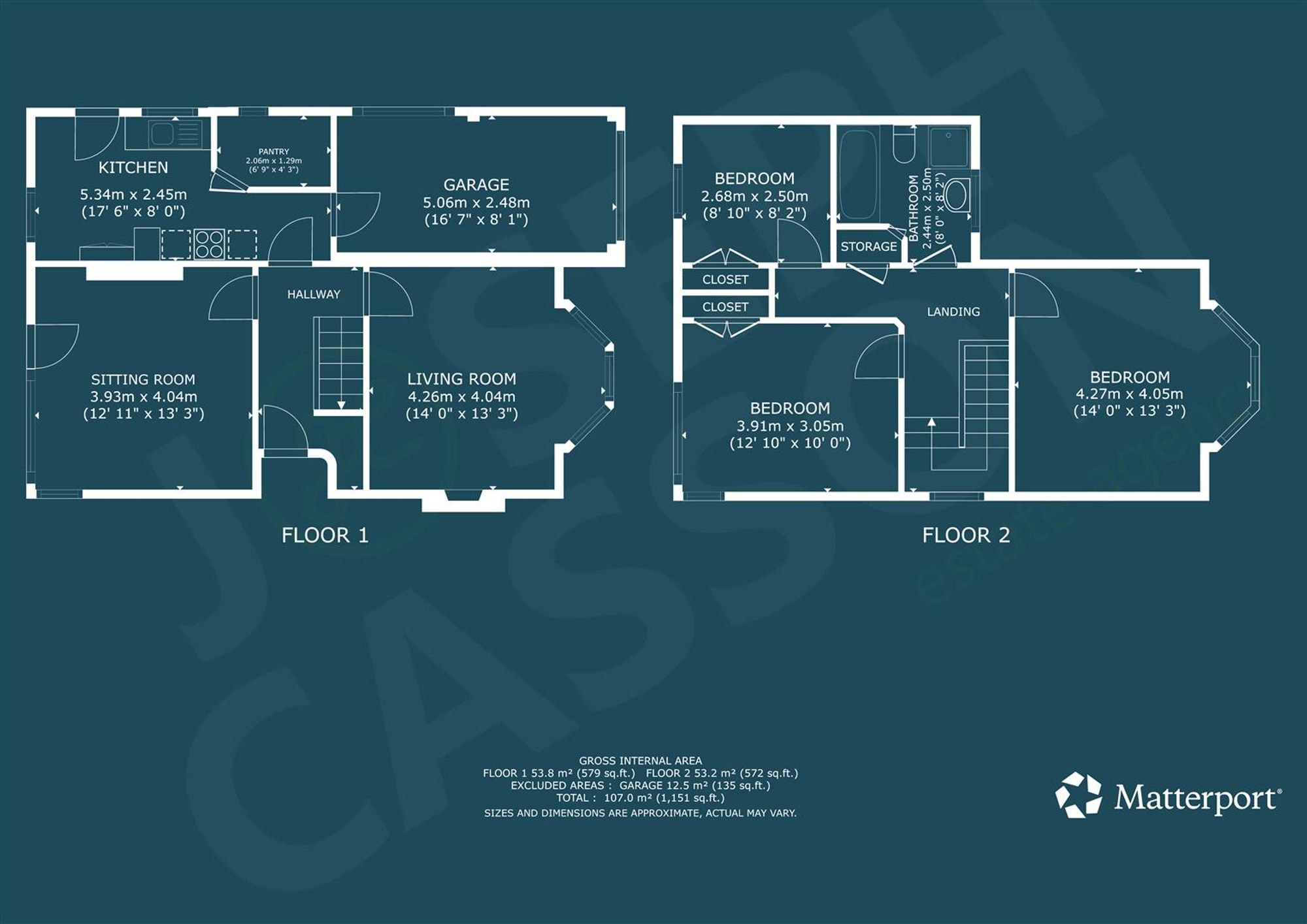 Haygrove Road, Bridgwater, TA6 floorplan