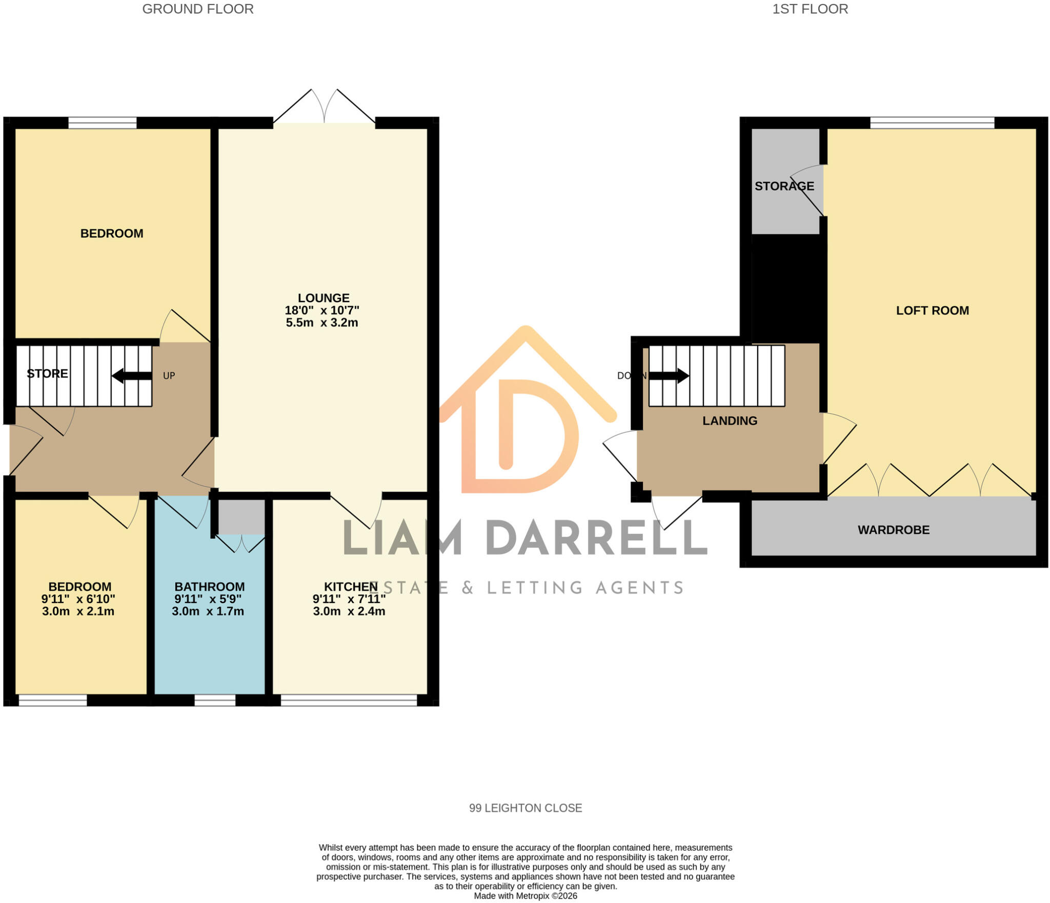 Leighton Close, Crossgates, Scarborough, North Yorkshire floorplan