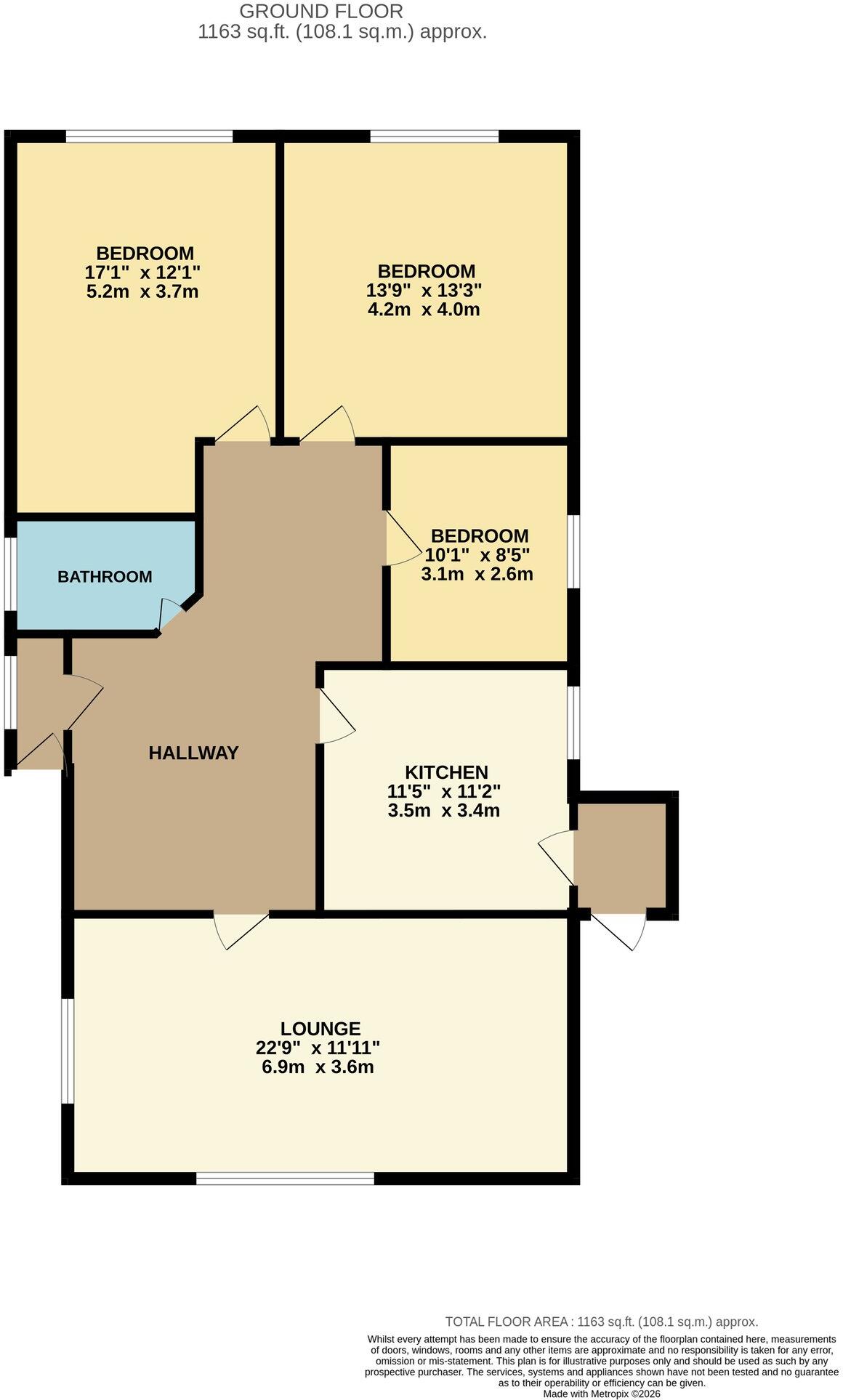Cooil Breryk, Ramsey, Isle of Man, IM8 floorplan