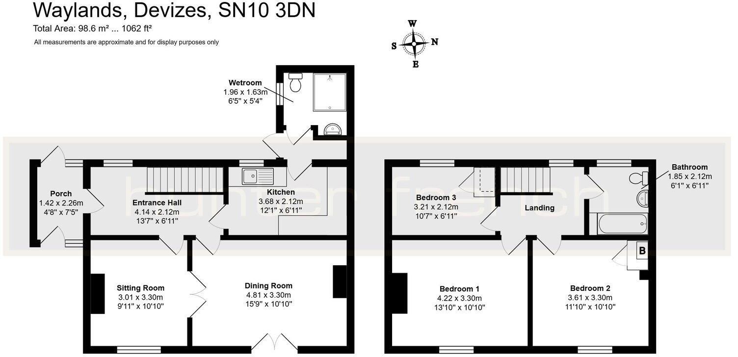 Waylands, Devizes, Wiltshire, SN10 3DN floorplan