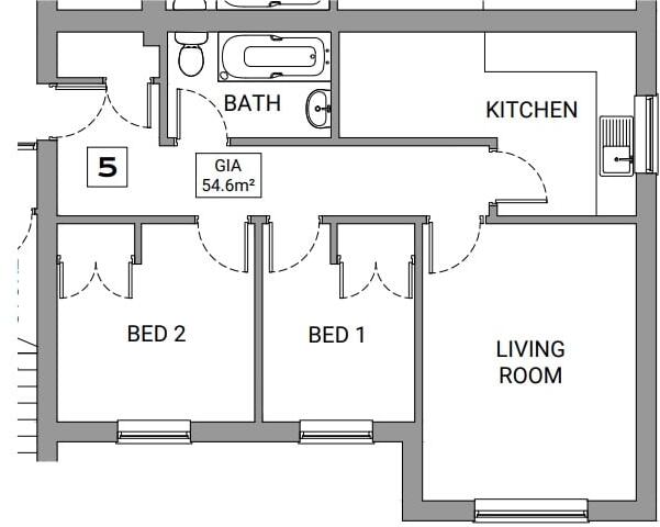Roselee Court floorplan