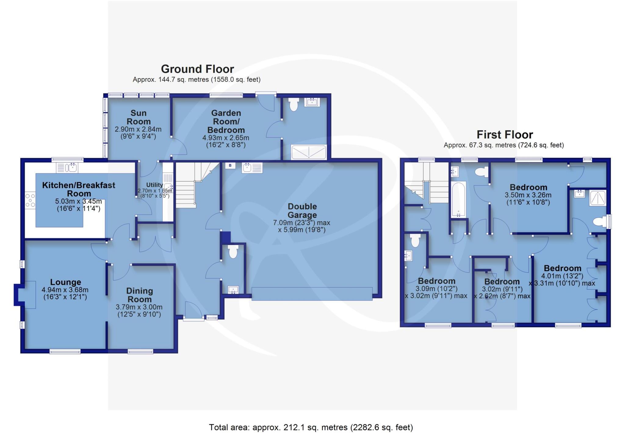 2, Hampton Park, Raleigh, Bideford floorplan