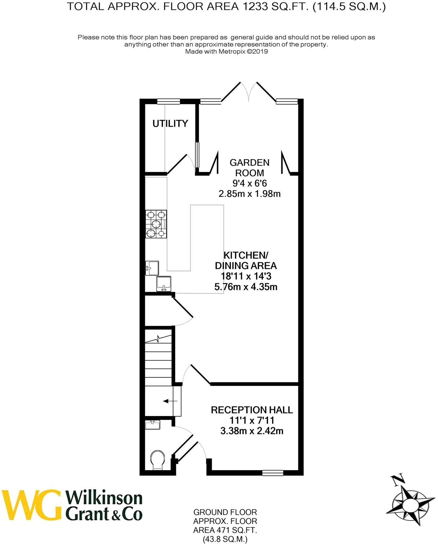 St Leonards, Exeter floorplan
