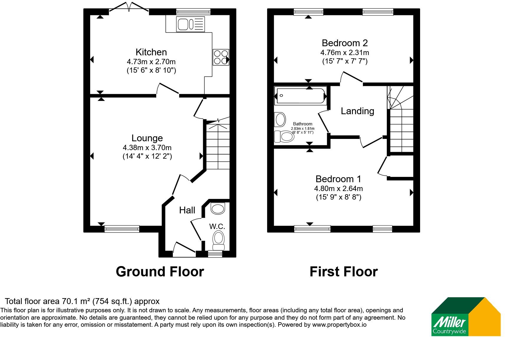 Prince Parc, Bodmin, Cornwall, PL31 floorplan