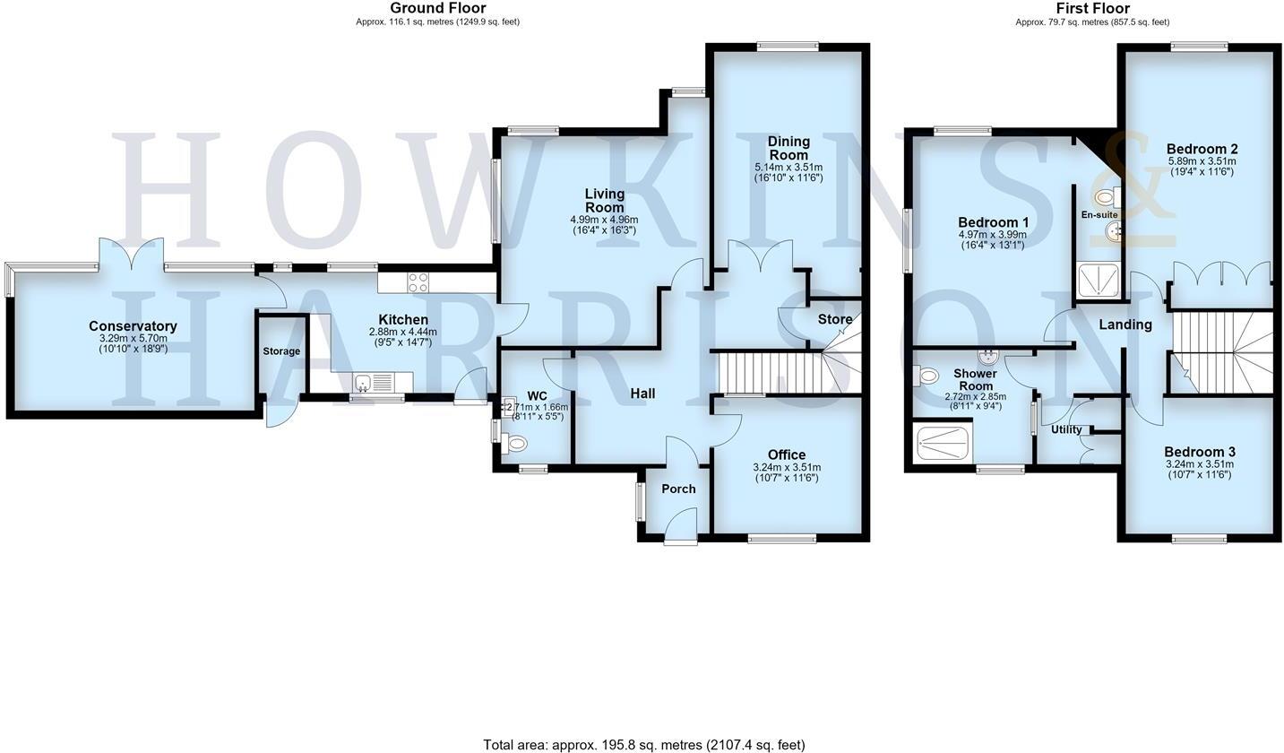 Church Street, Netherseal, DE12 floorplan
