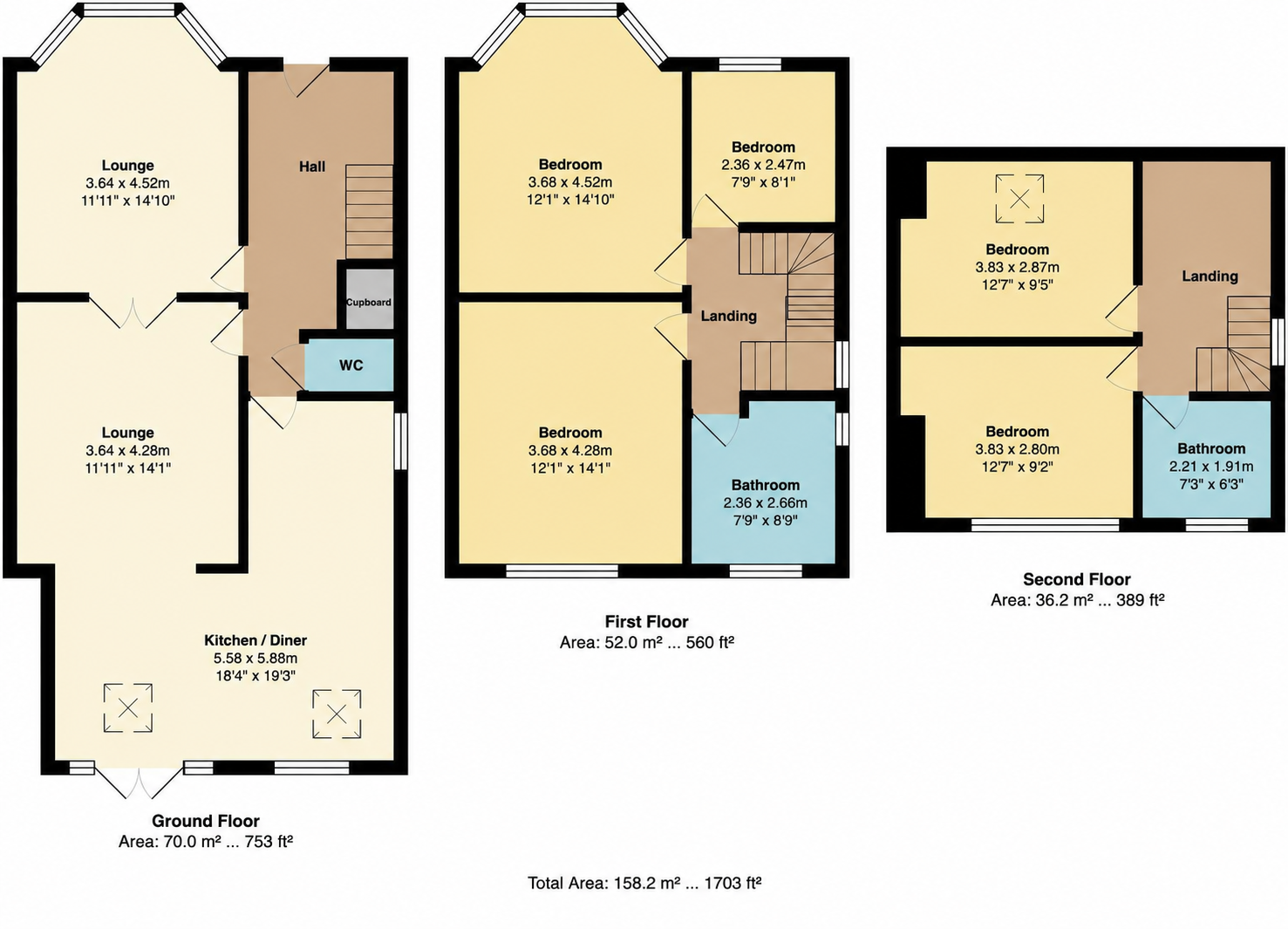 Scholes Lane, Manchester, M25 floorplan