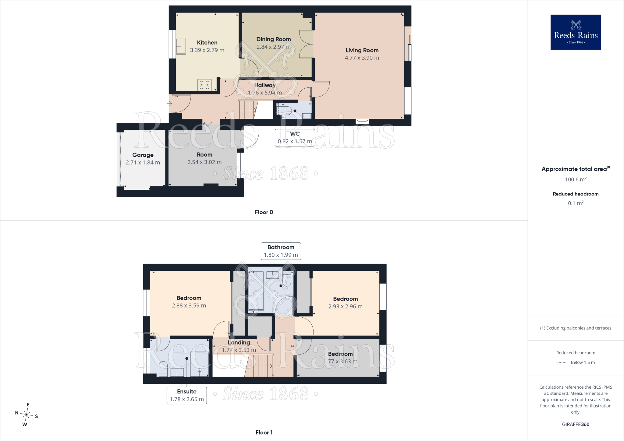 Bessancourt, Holmes Chapel, Crewe, Cheshire, CW4 floorplan