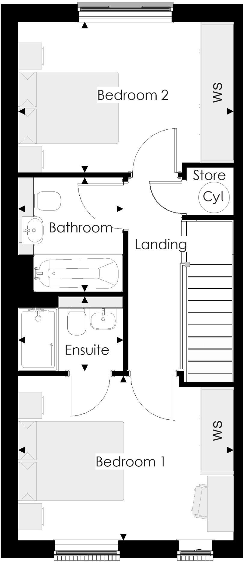 Off Evans Way,
Witham,
Essex,
CM8 2GL floorplan