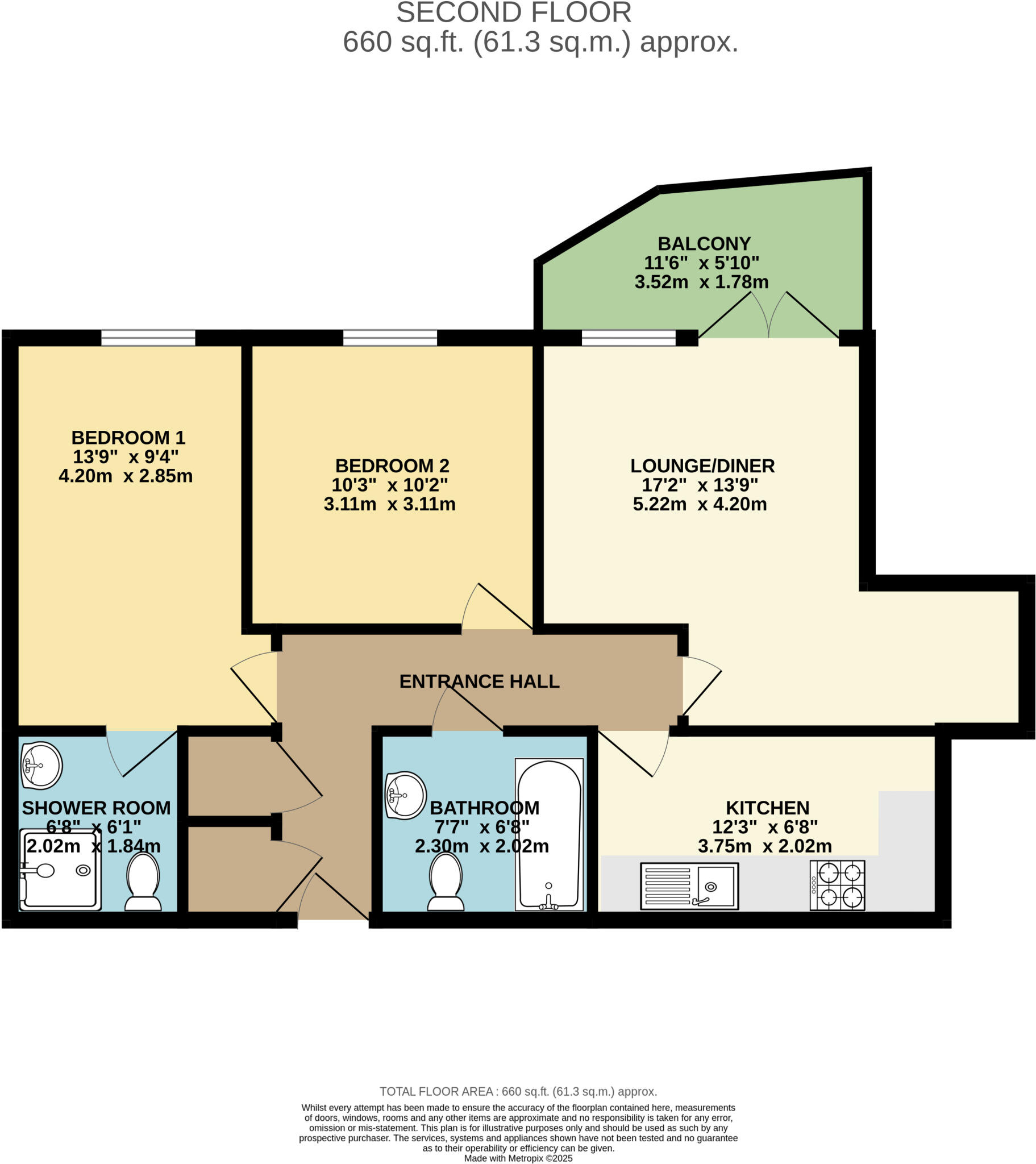 Hill Lane, Southampton, Hampshire floorplan
