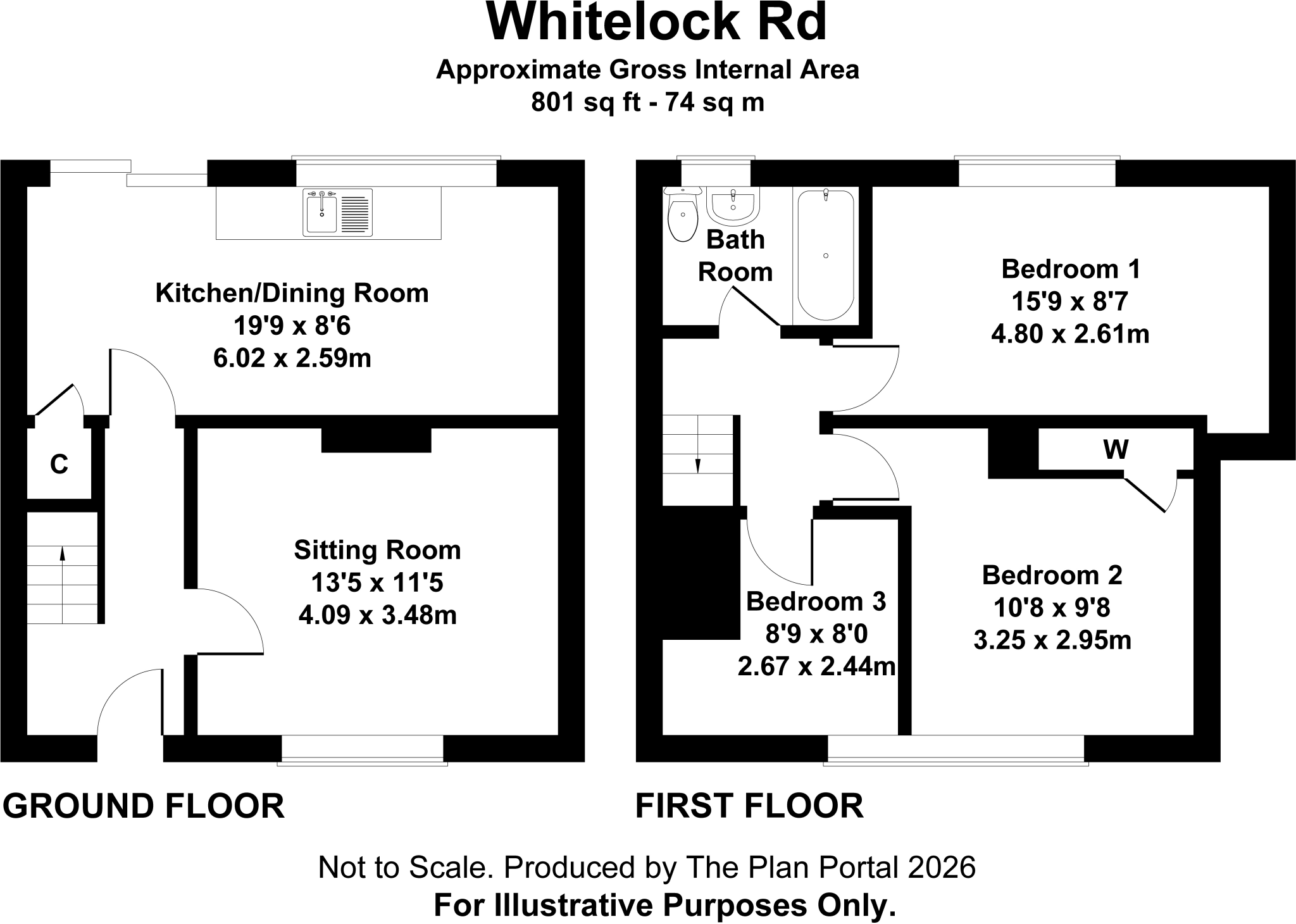 Abingdon, Oxfordshire floorplan