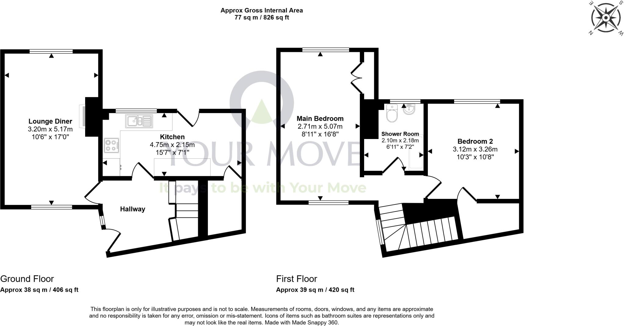 Auchmuty Drive, Glenrothes, Fife, KY7 floorplan