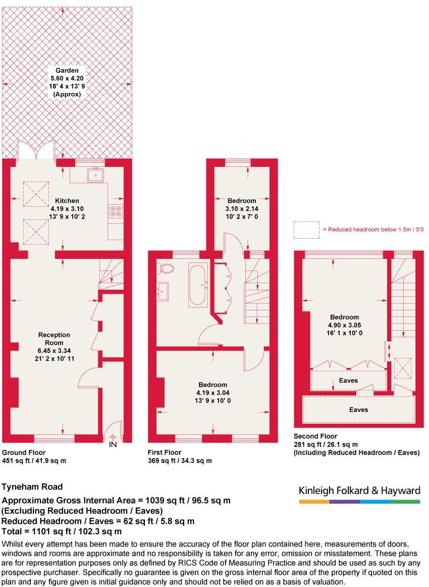Tyneham Road, Battersea, London, SW11 floorplan
