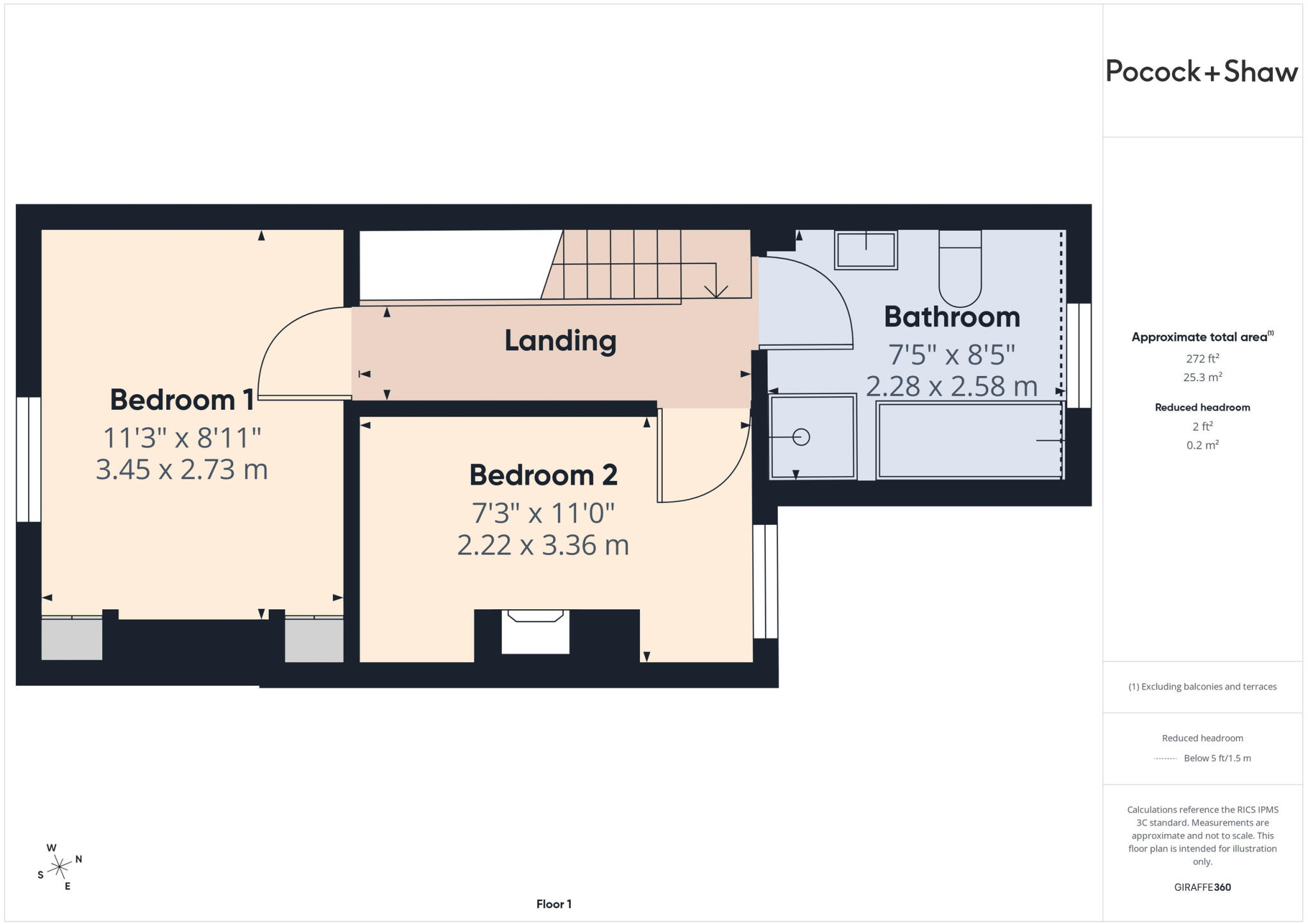 North Cottages, Trumpington Road, Cambridge floorplan