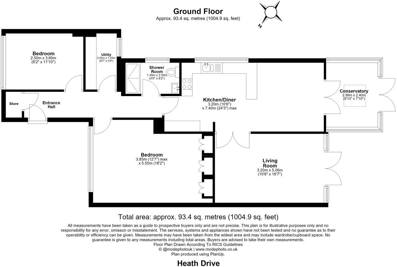 Heath Drive - Ware - Chain Free floorplan