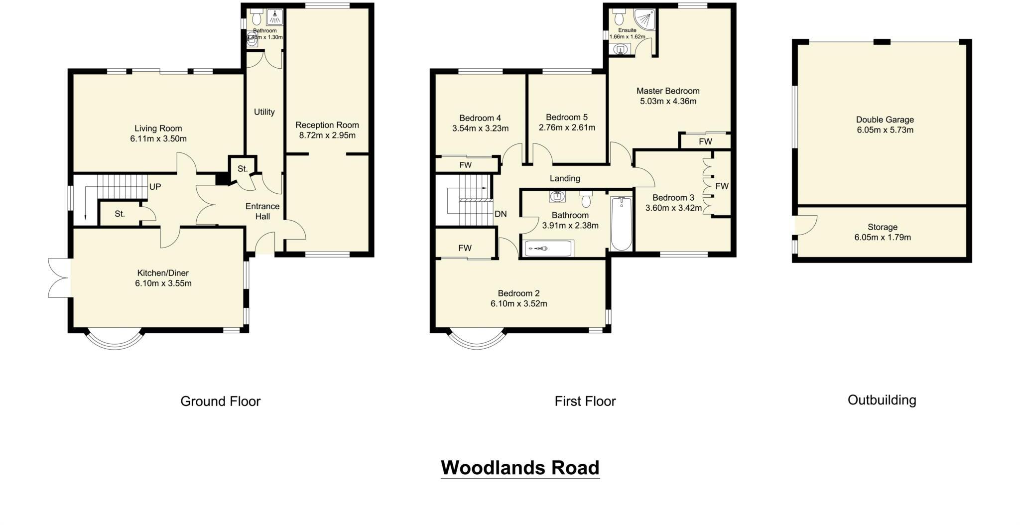 Woodlands Road, Batley floorplan