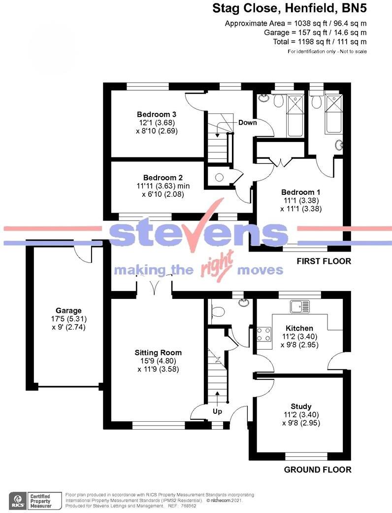 Stag Close, Henfield, West Sussex floorplan