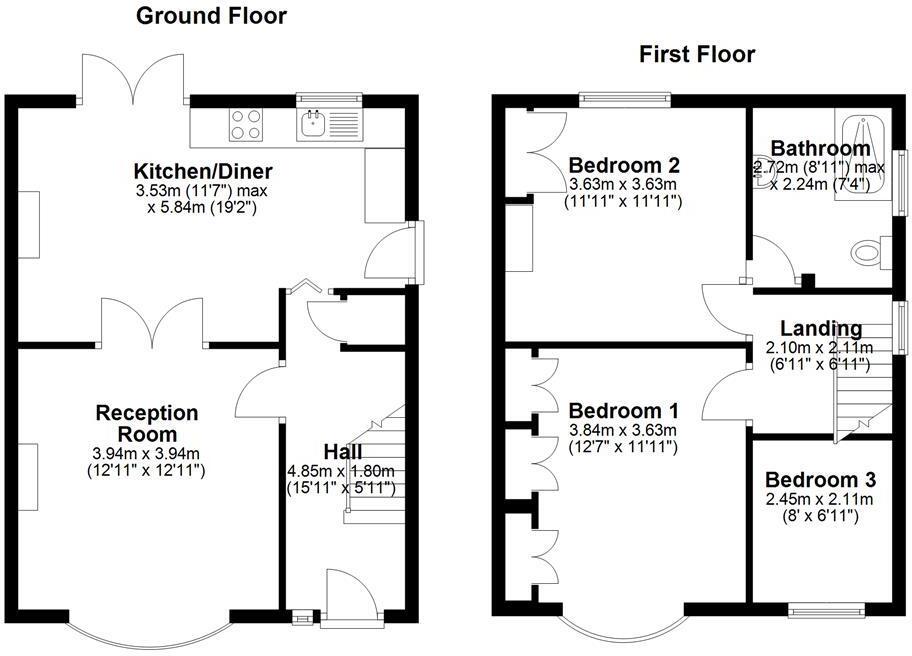 Hawthorn Road, Bolton Le Sands, Carnforth floorplan
