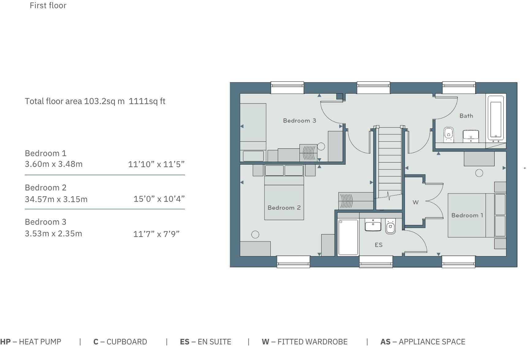 Welborne Garden Village, Fareham, PO17 4AA floorplan