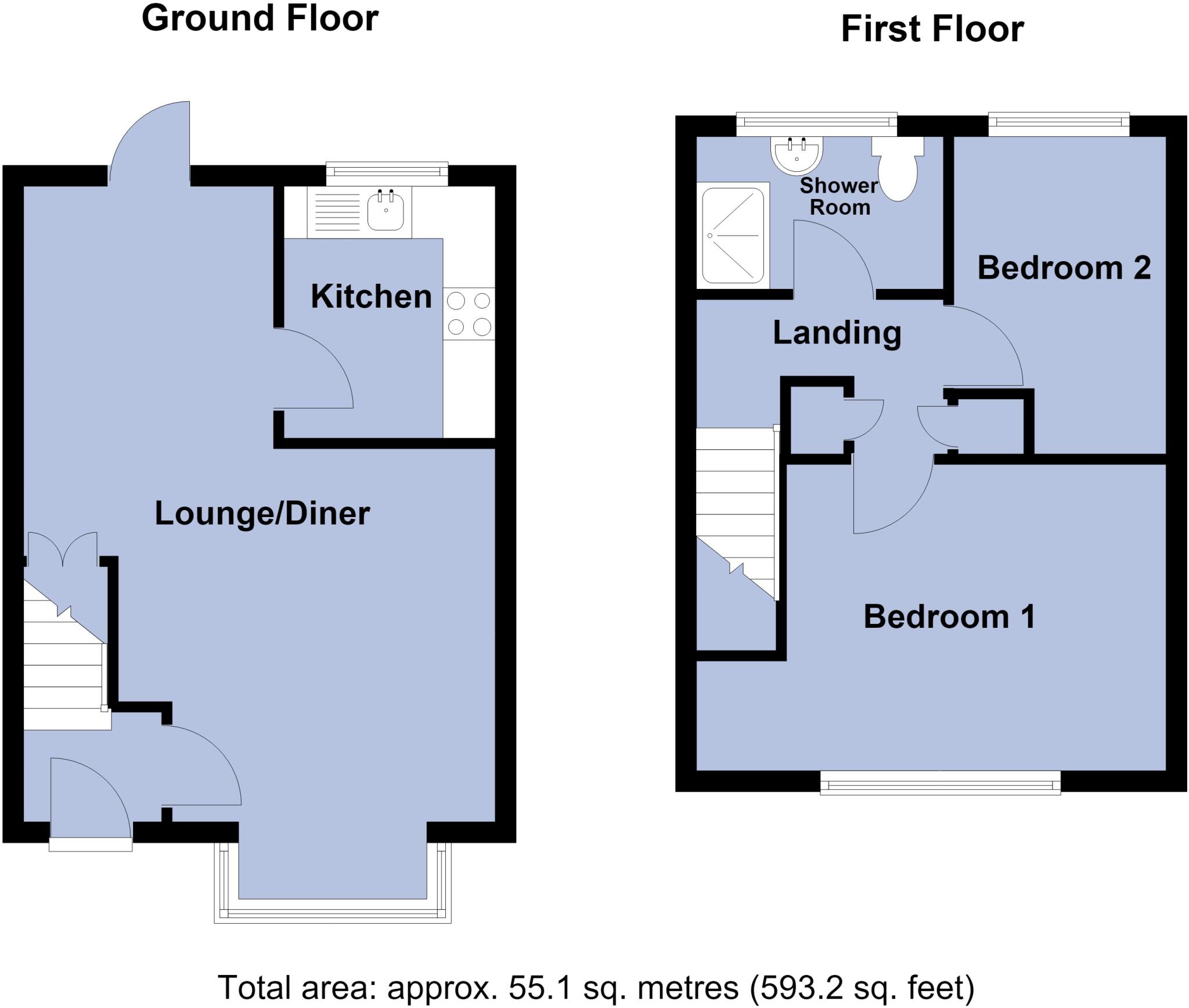Whitemill Road, Chatteris, Cambs., PE16 6PG floorplan