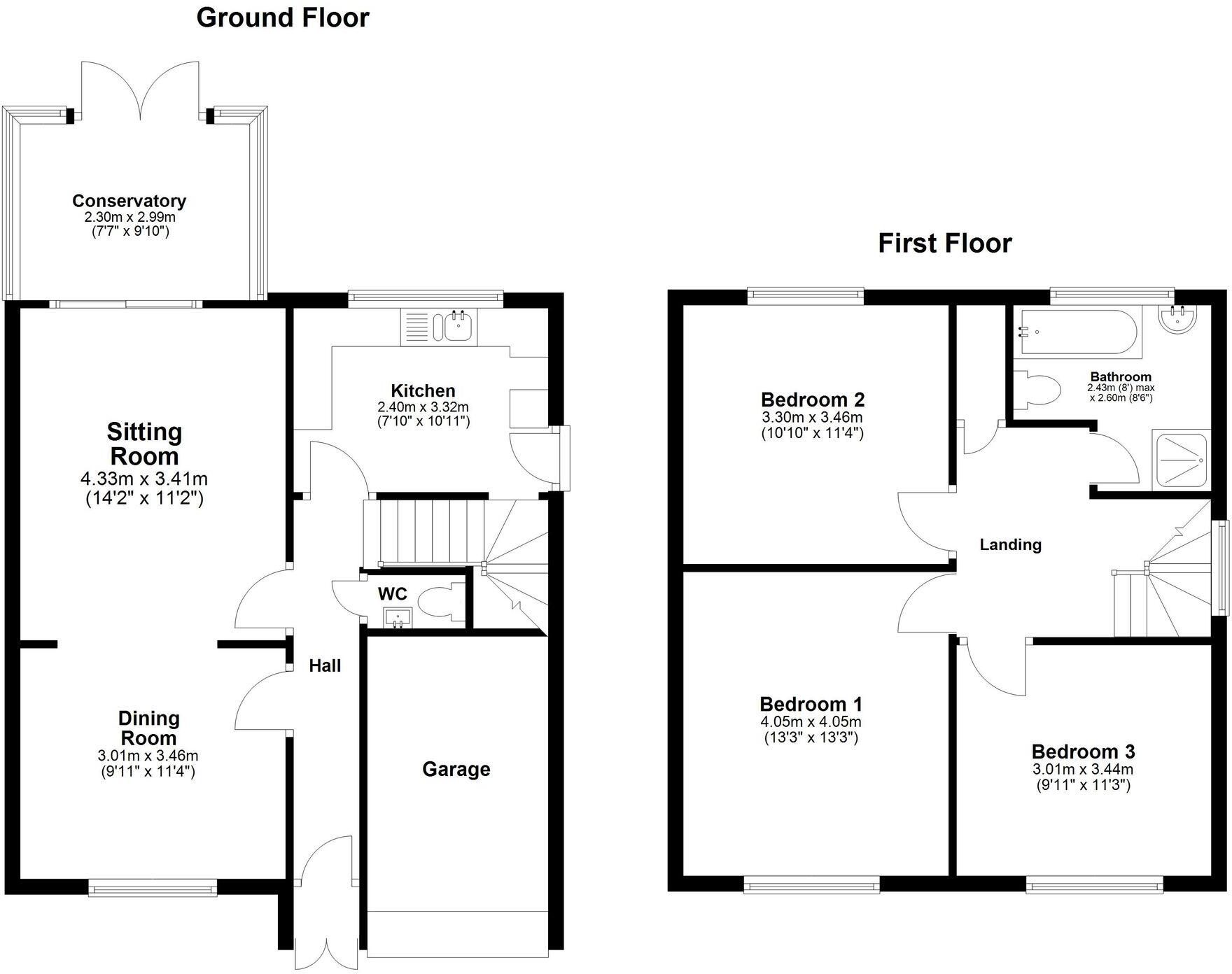 Dilmore Avenue, Fernhill Heath, WR3 floorplan