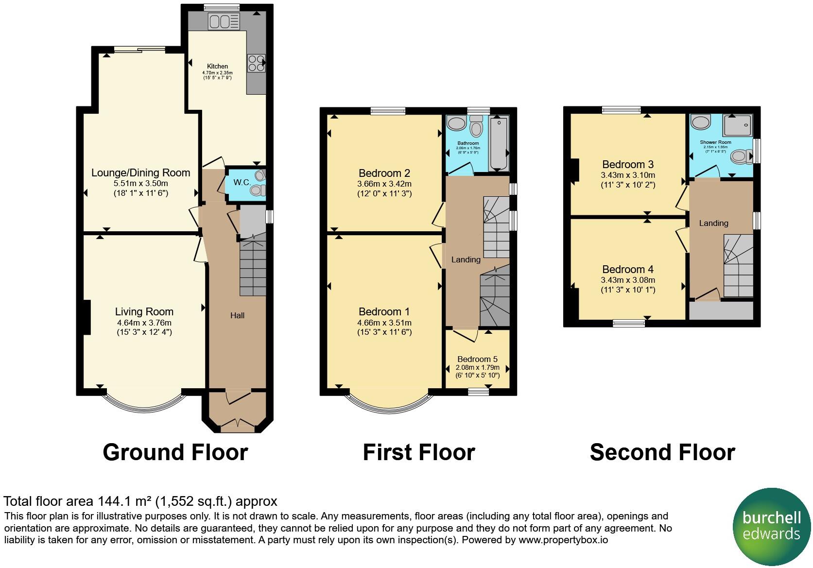 Lakey Lane, Birmingham floorplan