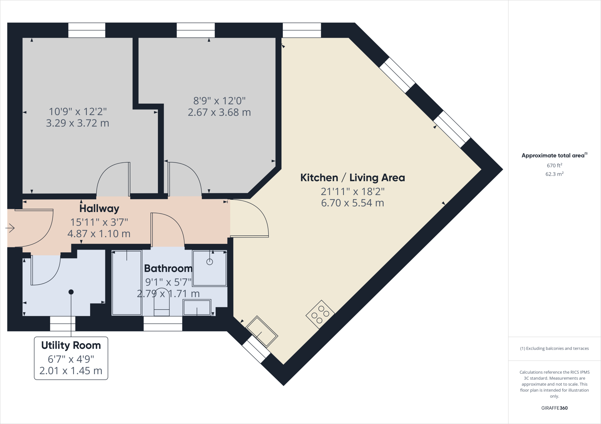 Bridgewater Way, Ravenfield floorplan