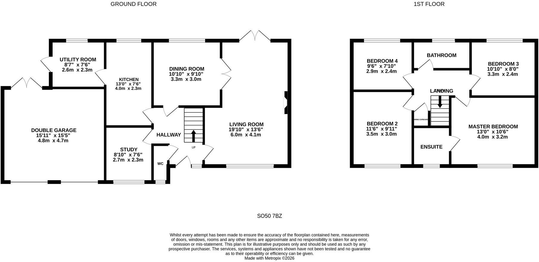 Fir Tree Close, Horton Heath, SO50 floorplan