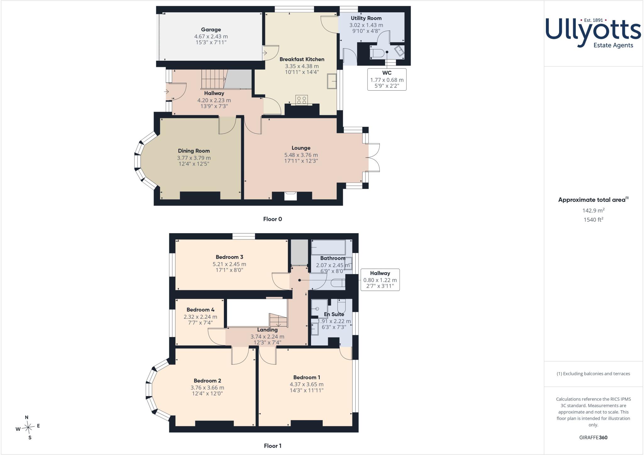 Kingsgate, Bridlington floorplan