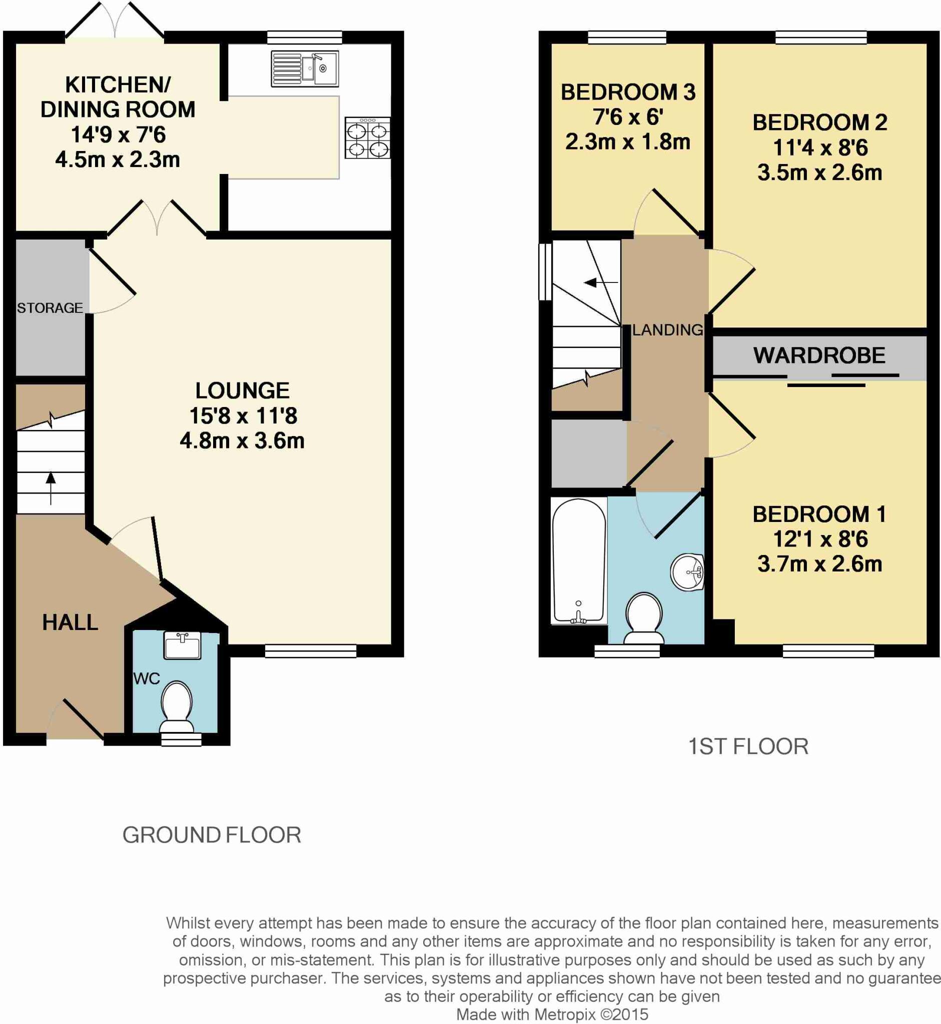 Jaycroft Close, Pontprennau, Cardiff, CF23 floorplan