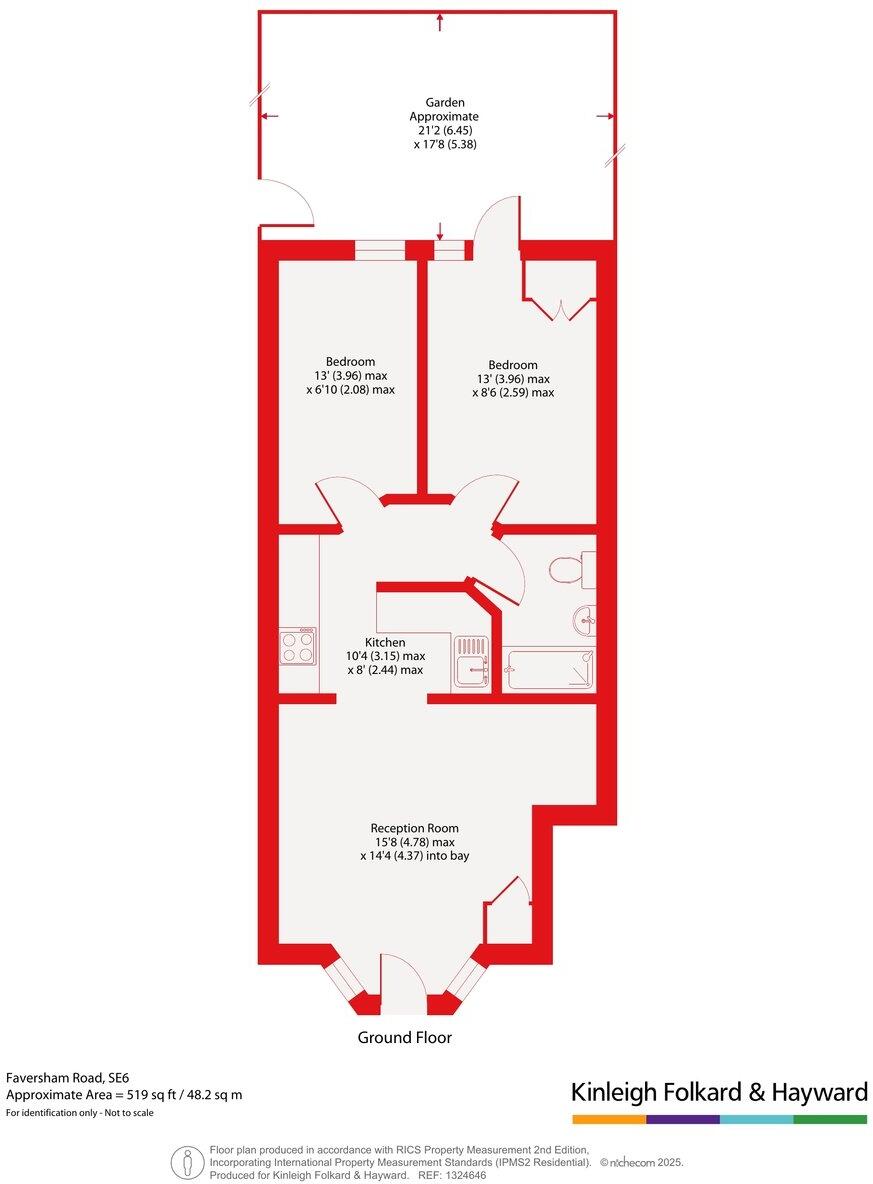 Faversham Road, Catford, London, SE6 floorplan