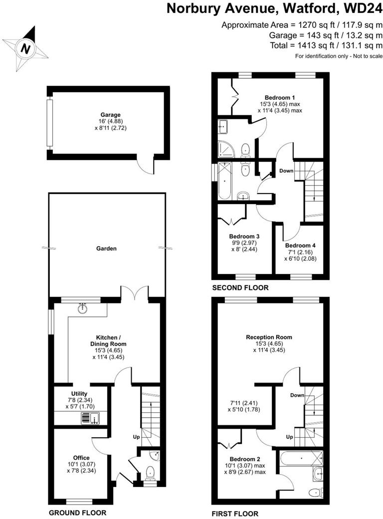 Norbury Avenue, Watford floorplan