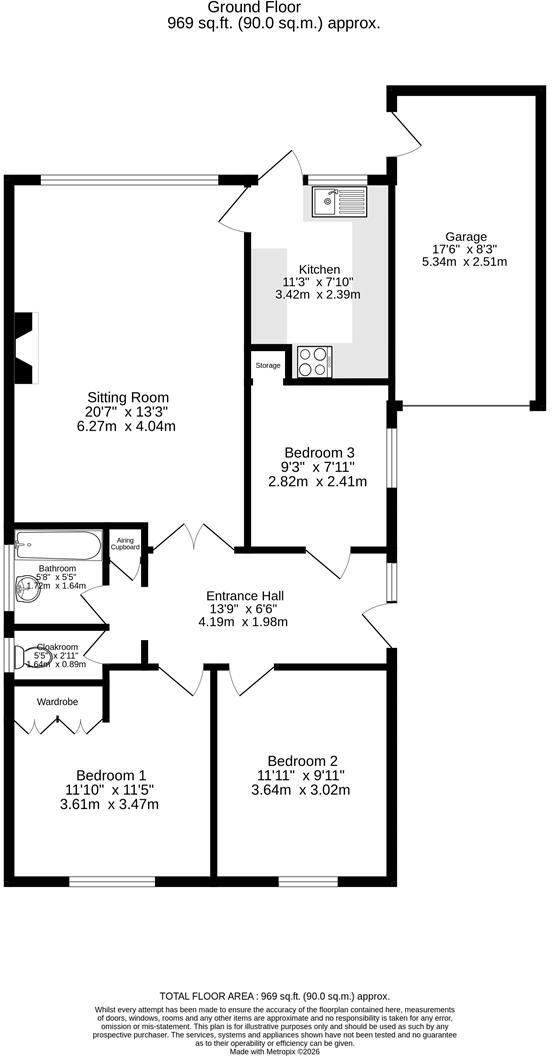 Woodside, Hertford Heath floorplan