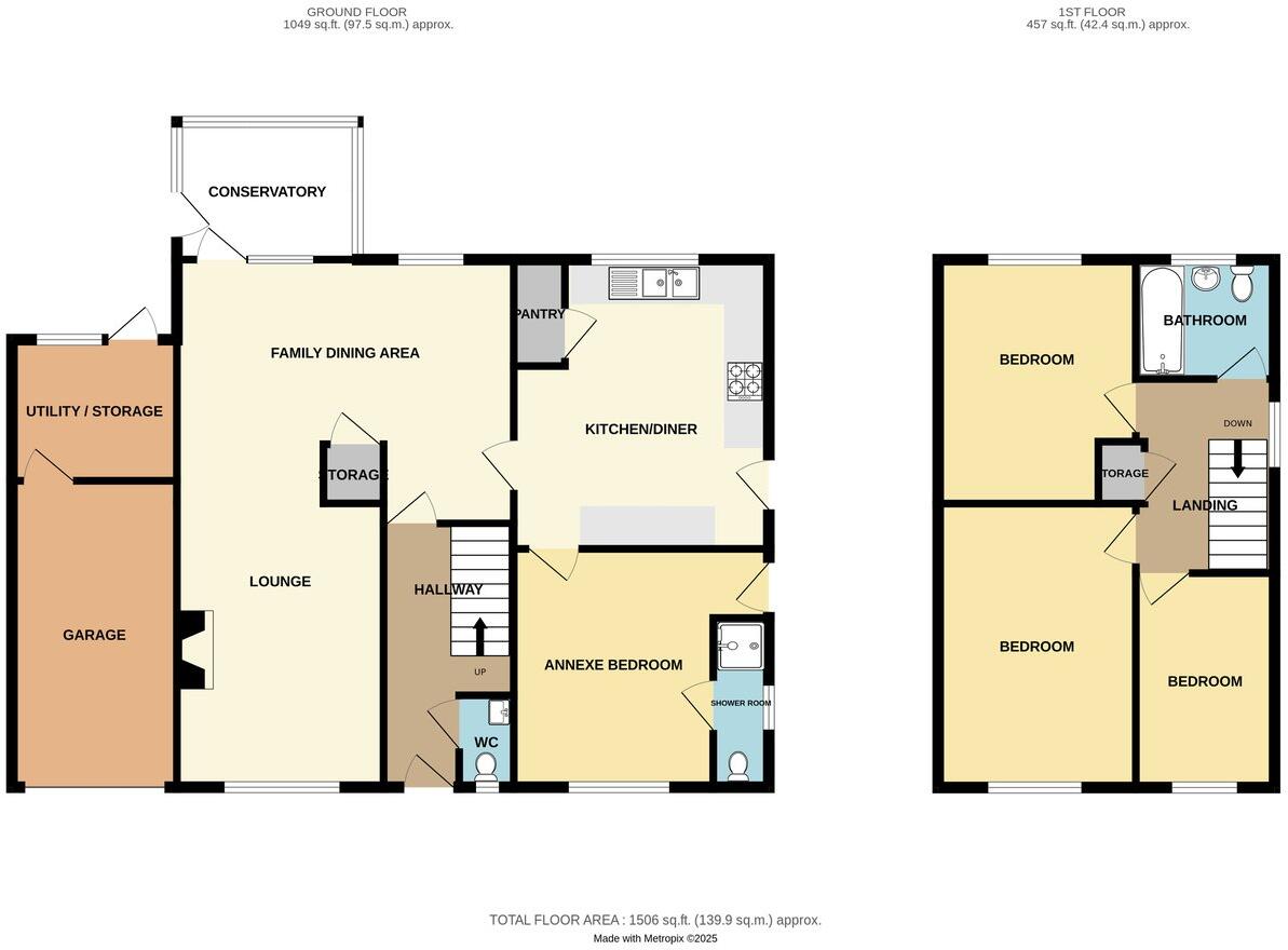 Upper Lambricks, Rayleigh, SS6 floorplan