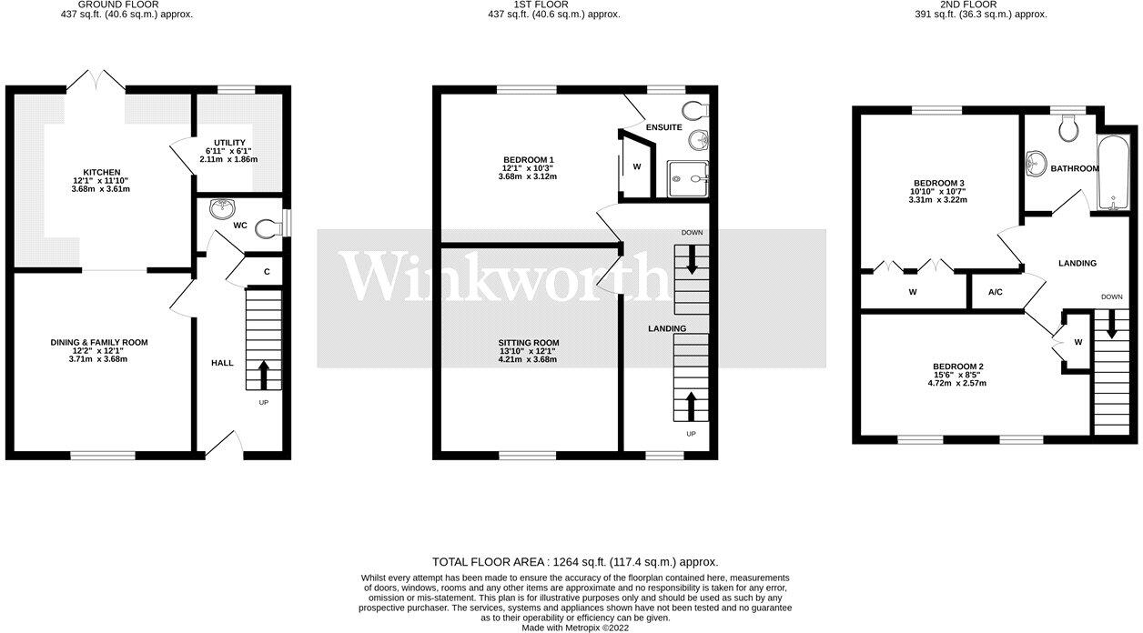 Blackthorn Way, Poringland, Norwich, Norfolk, NR14 floorplan